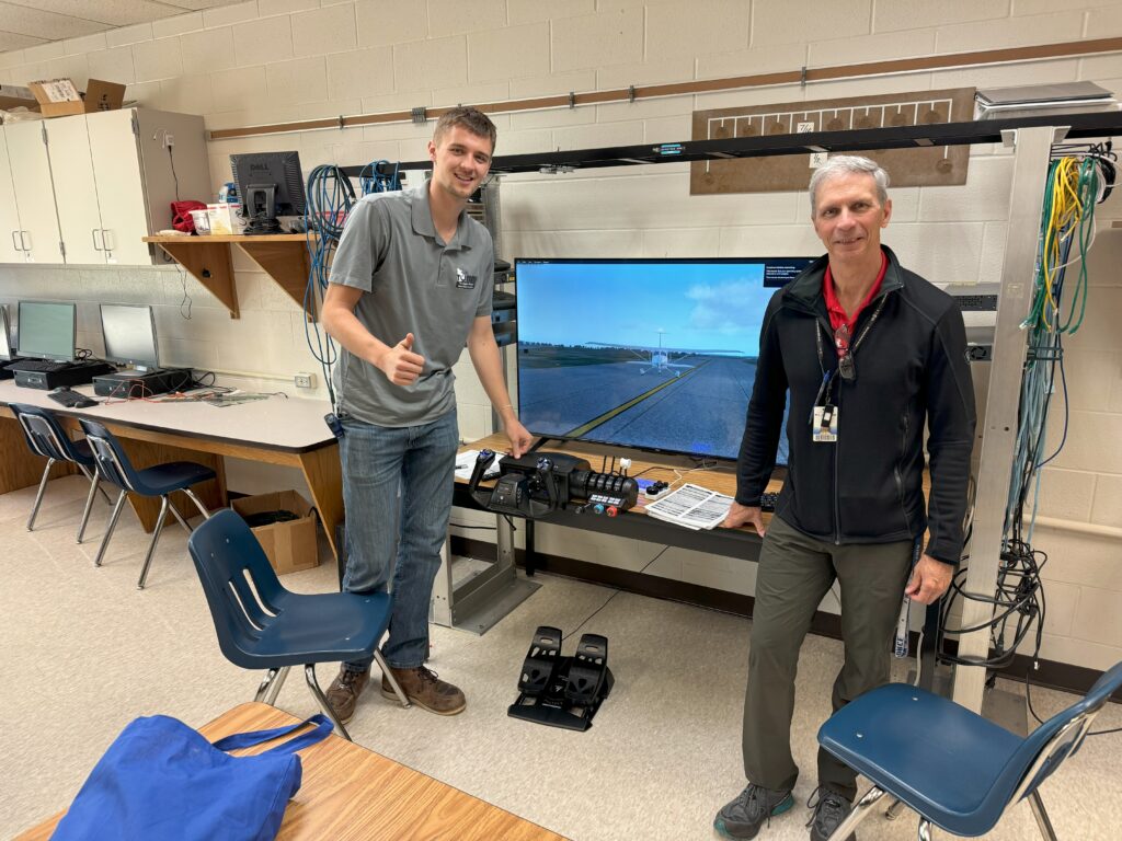 LaCrosse Logan High School Receives Their SIASim Flight Simulator ...