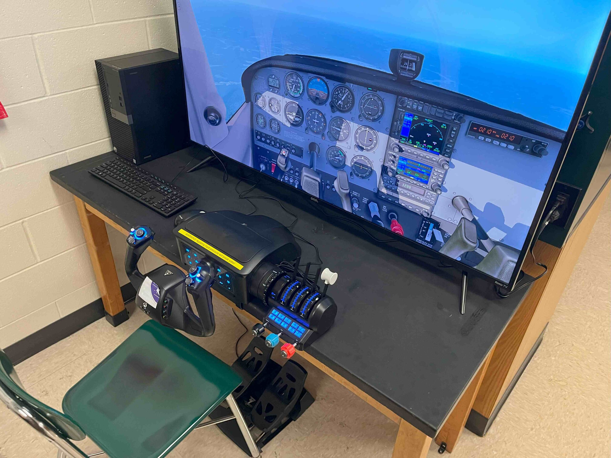'How to control the aircraft'