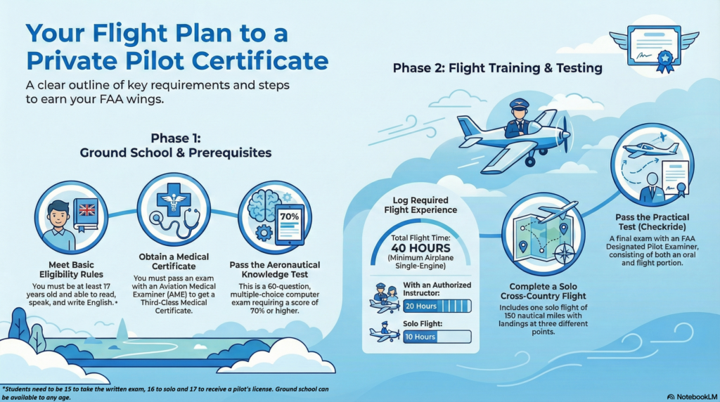 Flight Plan to a Private Pilot Certificate